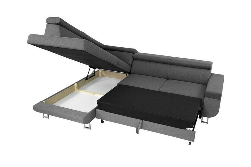 Kintore 3-sits Hörnbäddsoffa Brown - Möbler - Soffa - Bäddsoffa - Hörnbäddsoffa