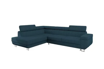Kintore 3-sits Hörnbäddsoffa Dark blue - Möbler - Soffa - Bäddsoffa - Hörnbäddsoffa