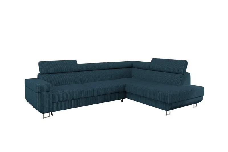 Kintore 3-sits Hörnbäddsoffa Dark blue - Möbler - Soffa - Bäddsoffa - Hörnbäddsoffa