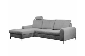 Kintore 3-sits Hörnbäddsoffa Light grey/Dark grey - Möbler - Soffa - Bäddsoffa - Hörnbäddsoffa