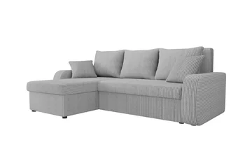 Kintore 3-sits Hörnbäddsoffa Ljusgrå - Möbler - Soffa - Bäddsoffa - Bäddsoffa divan