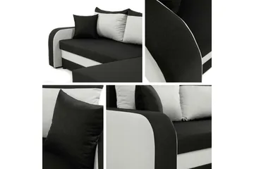 Kintore 3-sits Hörnbäddsoffa NO_BRAND Dark blue - Möbler - Soffa - Bäddsoffa - Hörnbäddsoffa