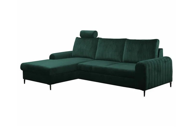 Kintore 3-sits Hörnbäddsoffa NO_BRAND Dark green