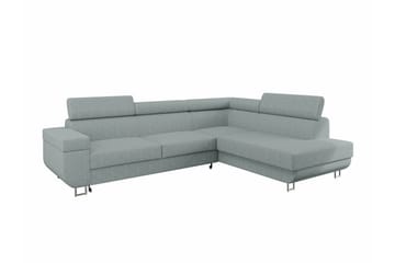 Kintore 3-sits Hörnbäddsoffa NO_BRAND Light grey/Dark grey - Möbler - Soffa - Bäddsoffa - Hörnbäddsoffa