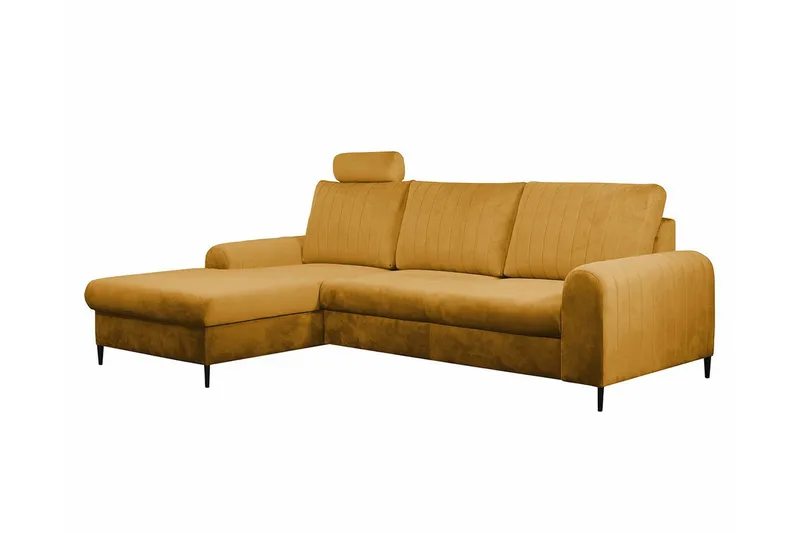 Kintore 3-sits Hörnbäddsoffa NO_BRAND Yellow