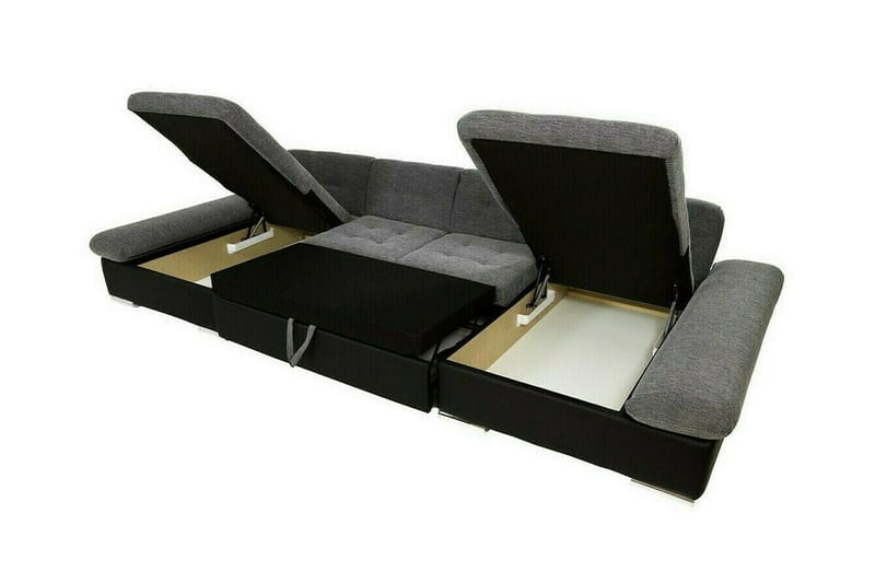 Kintore 4-sits Hörnbäddsoffa beige - Möbler - Soffa - Bäddsoffa - Bäddsoffa divan