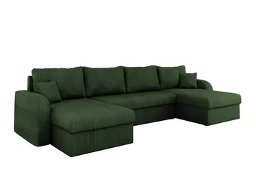 Kintore 4-sits Hörnbäddsoffa Black/Light grey - Möbler - Soffa - Bäddsoffa - Bäddsoffa divan