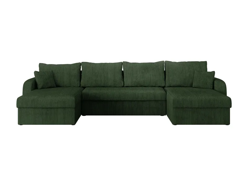 Kintore 4-sits Hörnbäddsoffa Black/Light grey - Möbler - Soffa - Bäddsoffa - Bäddsoffa divan