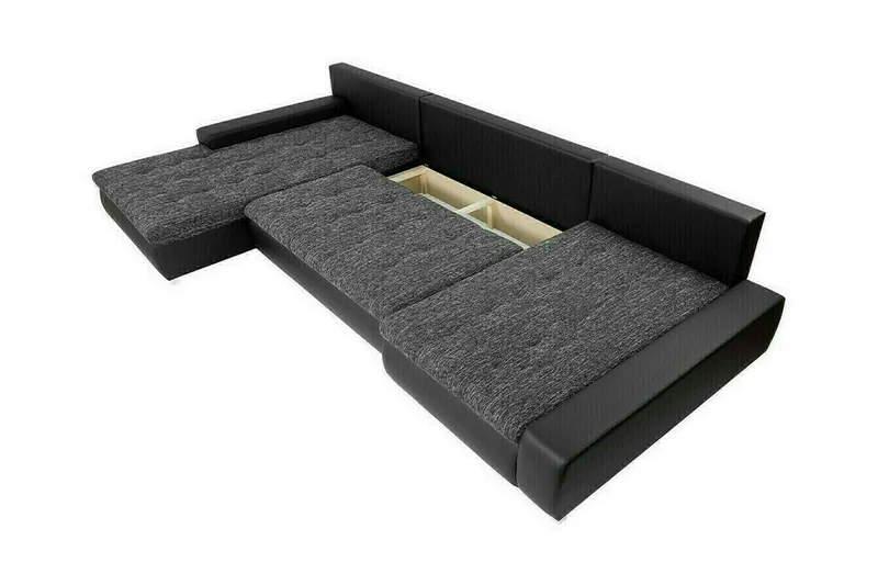 Kintore 4-sits Hörnbäddsoffa Dark blue - Möbler - Soffa - Bäddsoffa - Bäddsoffa längsbäddad