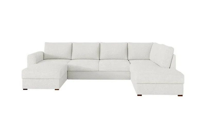 Kintore 4-sits Hörnbäddsoffa NO_BRAND White