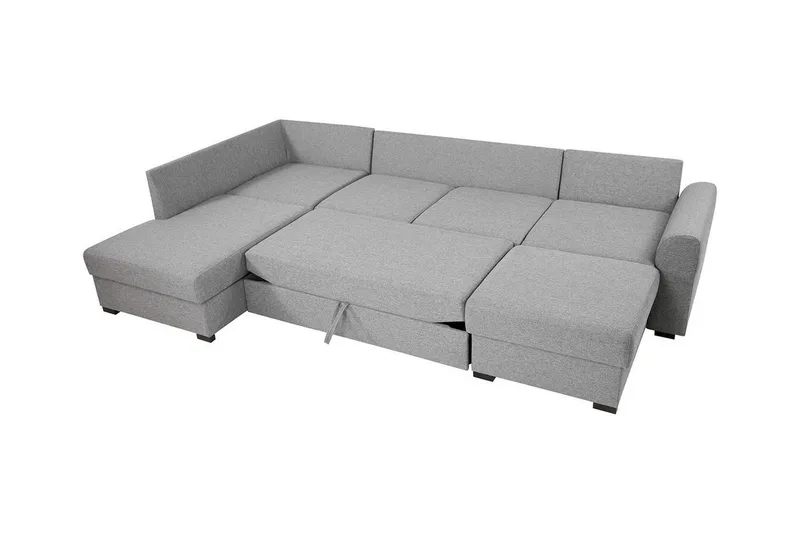 Kintore 4-sits Hörnbäddsoffa White - Möbler - Soffa - Bäddsoffa - Bäddsoffa divan