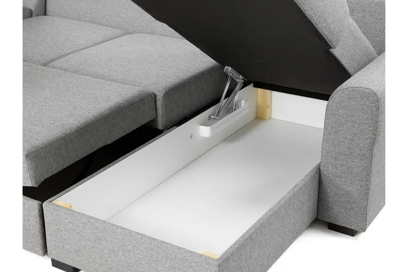 Kintore 6-sits Hörnbäddsoffa NO_BRAND Beige/Light beige - Möbler - Soffa - Bäddsoffa - Bäddsoffa divan