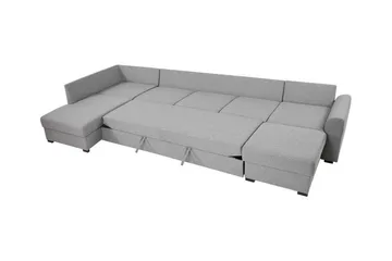 Kintore 6-sits Hörnbäddsoffa NO_BRAND White - Möbler - Soffa - Bäddsoffa - Hörnbäddsoffa