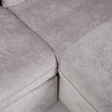 Hörnbäddsoffa Klevor - Ljusgrå - Möbler - Soffa - Bäddsoffa - Hörnbäddsoffa