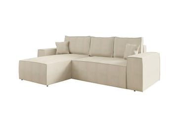 Knocklong 3-sits Hörnbäddsoffa - Cream - Möbler - Soffa - Bäddsoffa - Bäddsoffa divan