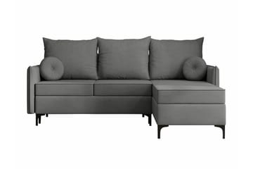 Knocklong 3-sits Hörnbäddsoffa - Grå - Möbler - Soffa - Bäddsoffa - Hörnbäddsoffa
