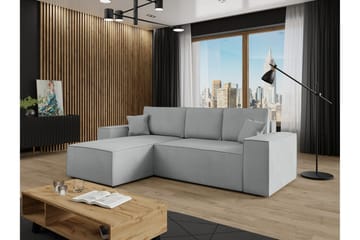 Knocklong 3-sits Hörnbäddsoffa - Grå - Möbler - Soffa - Bäddsoffa - Hörnbäddsoffa