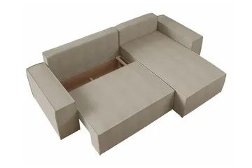 Knocklong 3-sits Hörnbäddsoffa - Grön - Möbler - Soffa - Bäddsoffa - Hörnbäddsoffa