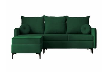 Knocklong 3-sits Hörnbäddsoffa - Grön - Möbler - Soffa - Bäddsoffa - Hörnbäddsoffa