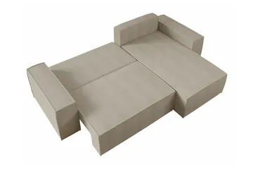 Knocklong 3-sits Hörnbäddsoffa - Gul - Möbler - Soffa - Bäddsoffa - Hörnbäddsoffa