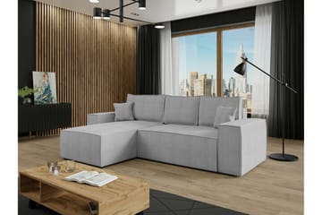 Knocklong 3-sits Hörnbäddsoffa - Ljusgrå - Möbler - Soffa - Bäddsoffa - Bäddsoffa divan