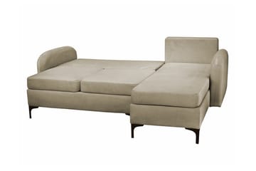 Knocklong 3-sits Hörnbäddsoffa NO_BRAND Dark blue - Möbler - Soffa - Bäddsoffa - Hörnbäddsoffa