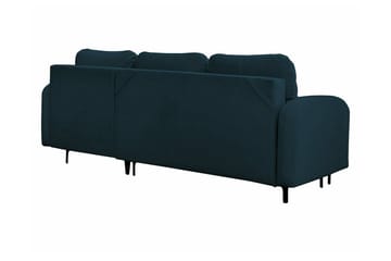 Knocklong 3-sits Hörnbäddsoffa NO_BRAND Dark blue - Möbler - Soffa - Bäddsoffa - Hörnbäddsoffa
