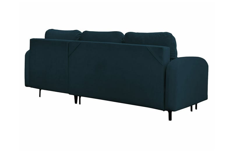 Knocklong 3-sits Hörnbäddsoffa NO_BRAND Dark blue - Möbler - Soffa - Bäddsoffa - Hörnbäddsoffa
