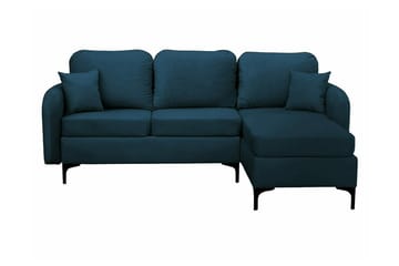 Knocklong 3-sits Hörnbäddsoffa NO_BRAND Dark blue - Möbler - Soffa - Bäddsoffa - Bäddsoffa divan