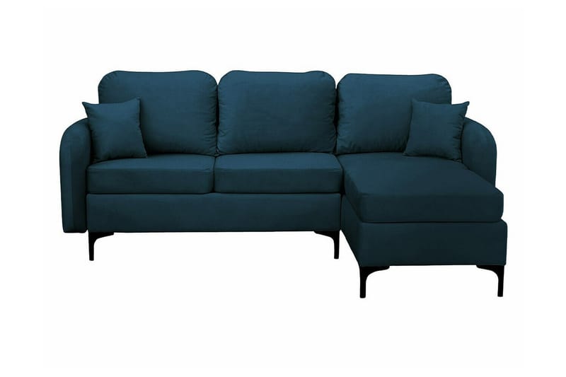 Knocklong 3-sits Hörnbäddsoffa NO_BRAND Dark blue - Möbler - Soffa - Bäddsoffa - Bäddsoffa divan