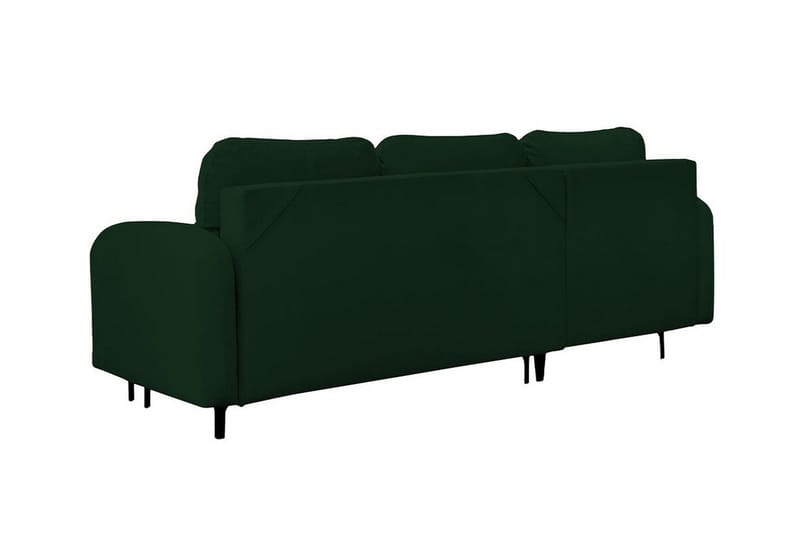Knocklong 3-sits Hörnbäddsoffa NO_BRAND Dark green - Möbler - Soffa - Bäddsoffa - Bäddsoffa divan