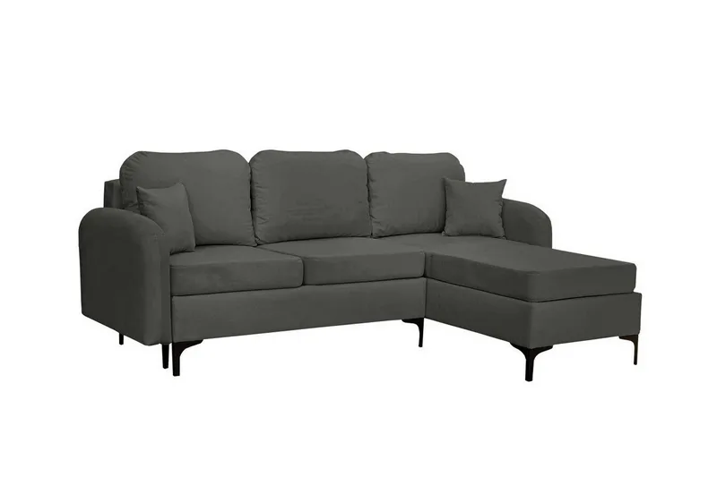 Knocklong 3-sits Hörnbäddsoffa NO_BRAND Dark grey
