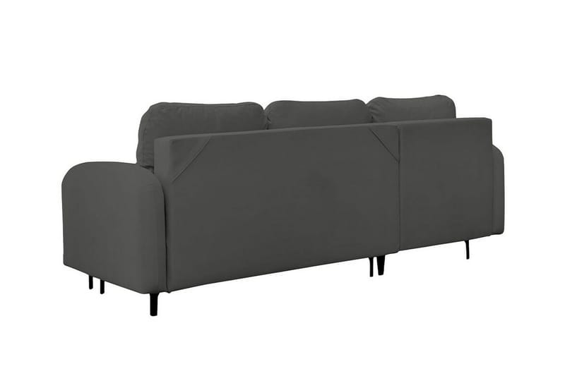 Knocklong 3-sits Hörnbäddsoffa NO_BRAND Dark grey - Möbler - Soffa - Bäddsoffa - Hörnbäddsoffa