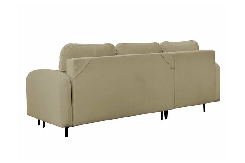 Knocklong 3-sits Hörnbäddsoffa NO_BRAND Light green - Möbler - Soffa - Bäddsoffa - Hörnbäddsoffa
