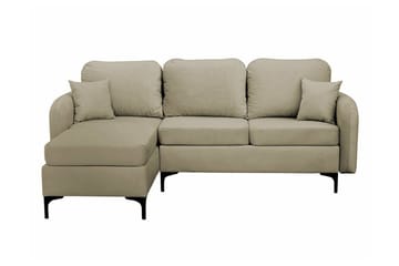 Knocklong 3-sits Hörnbäddsoffa NO_BRAND Light green - Möbler - Soffa - Bäddsoffa - Hörnbäddsoffa