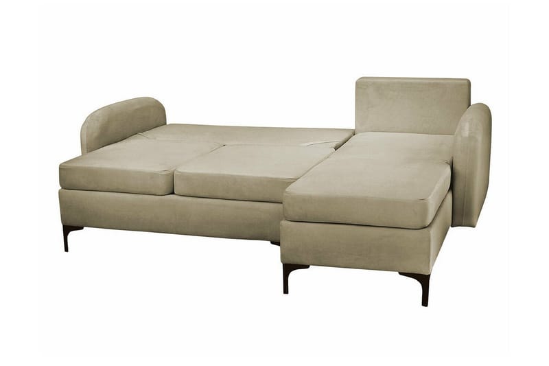 Knocklong 3-sits Hörnbäddsoffa NO_BRAND Light green - Möbler - Soffa - Bäddsoffa - Hörnbäddsoffa
