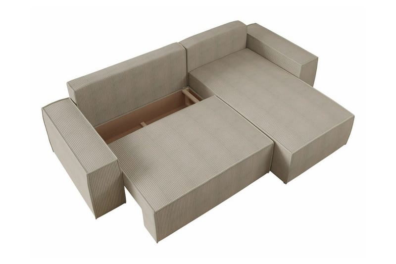 Knocklong 3-sits Hörnbäddsoffa - Svart - Möbler - Soffa - Bäddsoffa - Hörnbäddsoffa