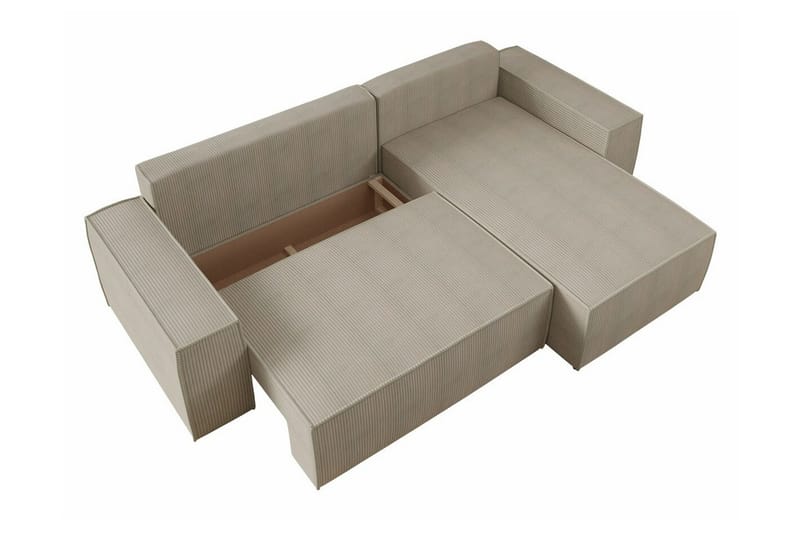 Knocklong 3-sits Hörnbäddsoffa - Svart - Möbler - Soffa - Bäddsoffa - Hörnbäddsoffa