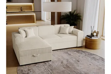 Knocklong 3-sits Hörnbäddsoffa - Möbler - Soffa - Bäddsoffa - Bäddsoffa divan