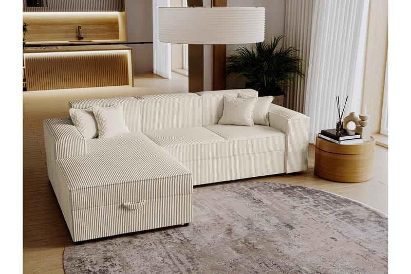 Knocklong 3-sits Hörnbäddsoffa - Möbler - Soffa - Bäddsoffa - Bäddsoffa divan