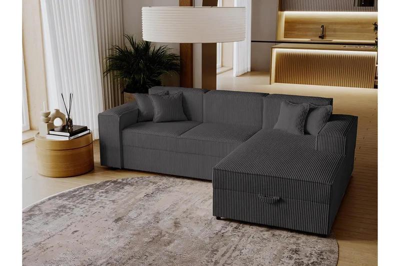 Knocklong 3-sits Hörnbäddsoffa - Möbler - Soffa - Bäddsoffa - Hörnbäddsoffa