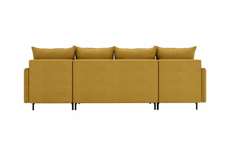 Knocklong 4-sits Hörnbäddsoffa - Blå - Möbler - Soffa - Bäddsoffa - Hörnbäddsoffa