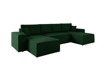 Knocklong 4-sits Hörnbäddsoffa - Grön - Möbler - Soffa - Bäddsoffa - Hörnbäddsoffa