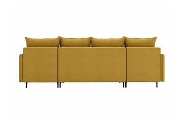 Knocklong 4-sits Hörnbäddsoffa - Gul - Möbler - Soffa - Bäddsoffa - Hörnbäddsoffa