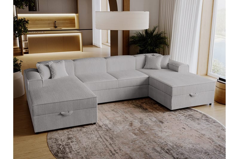 Knocklong 4-sits Hörnbäddsoffa - Möbler - Soffa - Bäddsoffa - Hörnbäddsoffa