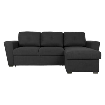 Hörnbäddsoffa Korsvik - Mörkgrå - Möbler - Soffa - Bäddsoffa - Hörnbäddsoffa