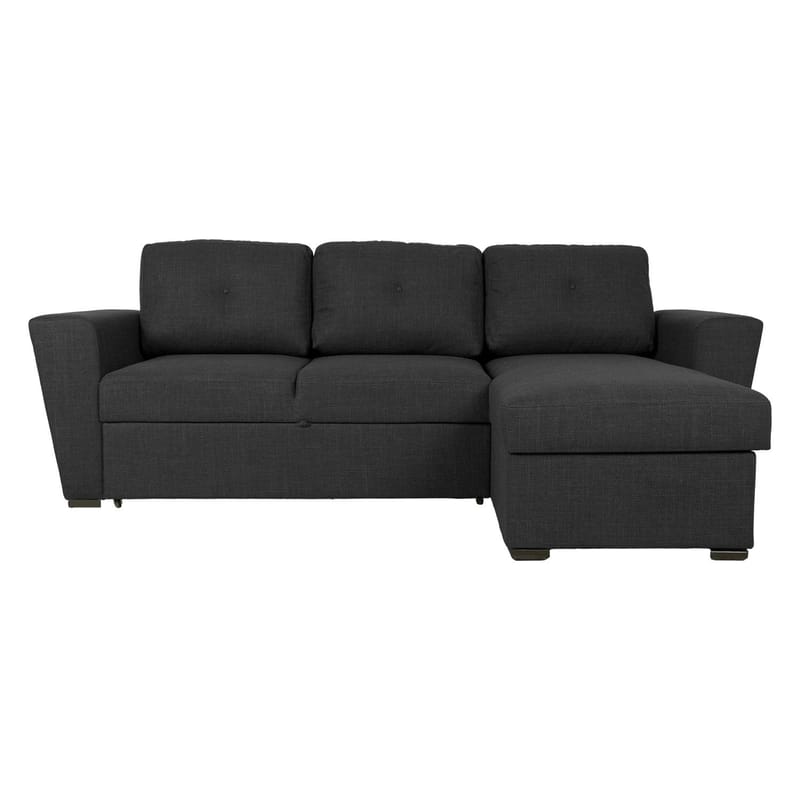 Hörnbäddsoffa Korsvik - Mörkgrå - Möbler - Soffa - Bäddsoffa - Hörnbäddsoffa