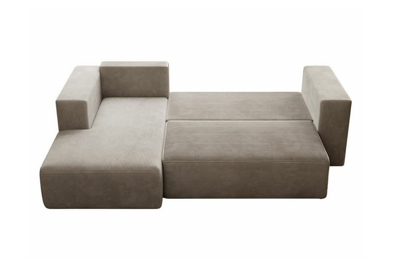 Listowel 3-sits Hörnbäddsoffa Black - Möbler - Soffa - Bäddsoffa - Bäddsoffa divan