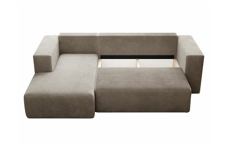 Listowel 3-sits Hörnbäddsoffa Black - Möbler - Soffa - Bäddsoffa - Bäddsoffa divan