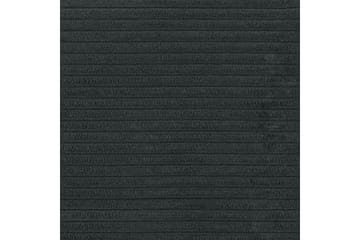 Listowel 3-sits Hörnbäddsoffa NO_BRAND Black - Möbler - Soffa - Bäddsoffa - Bäddsoffa divan